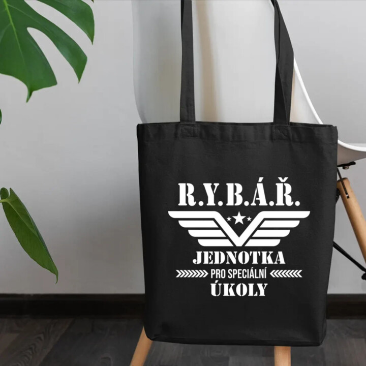 Rybář – jednotka pro speciální úkoly - taška s potiskem