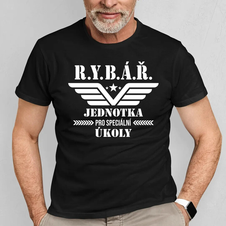 Rybář - jednotka pro speciální úkoly - pánské tričko s potiskem