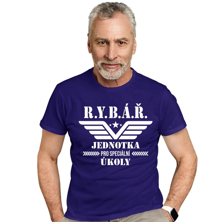 Rybář - jednotka pro speciální úkoly - pánské tričko s potiskem