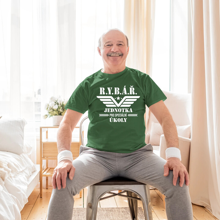 Rybář - jednotka pro speciální úkoly - pánské tričko s potiskem