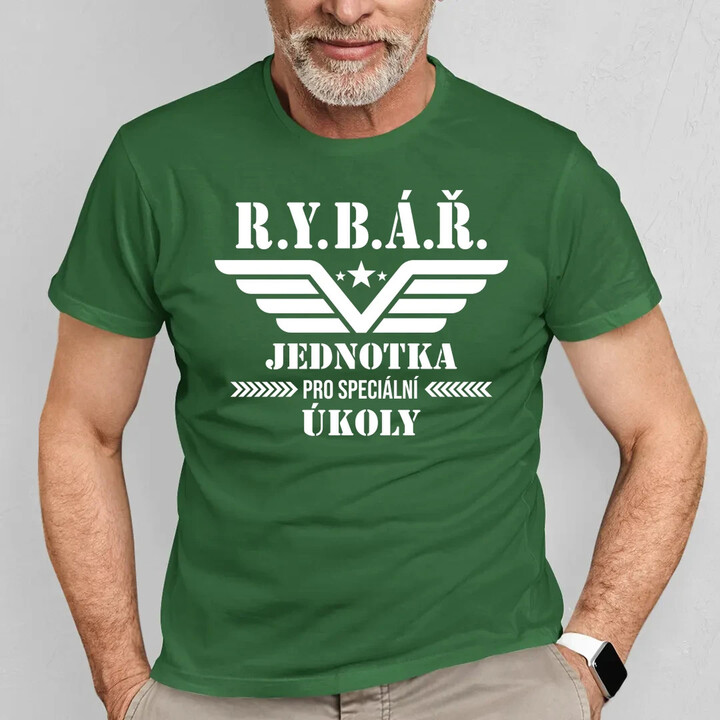 Rybář - jednotka pro speciální úkoly - pánské tričko s potiskem