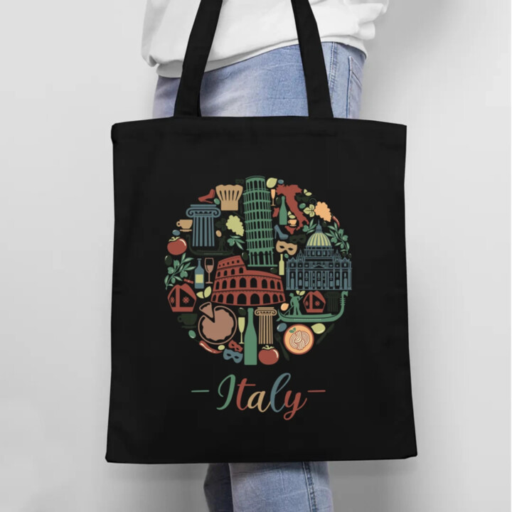 Italy - Itálie - taška s potiskem