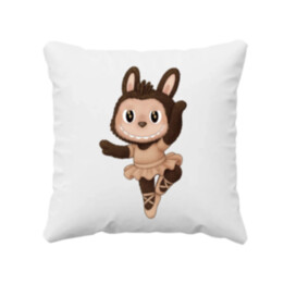 Plyšový Maskot Bubu Ballerina - polštář s potiskem pro fanoušky Labubu