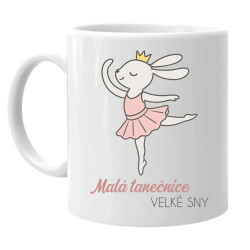 Malá tanečnice, velké sny - hrnek s potiskem