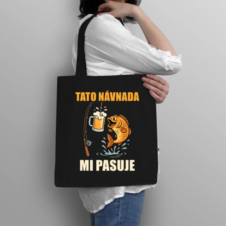 Tato návnada mi pasuje - taška s potiskem