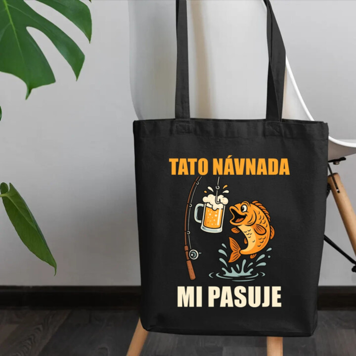 Tato návnada mi pasuje - taška s potiskem