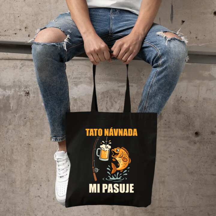 Tato návnada mi pasuje - taška s potiskem