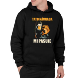 Tato návnada mi pasuje - pánská mikina s potiskem