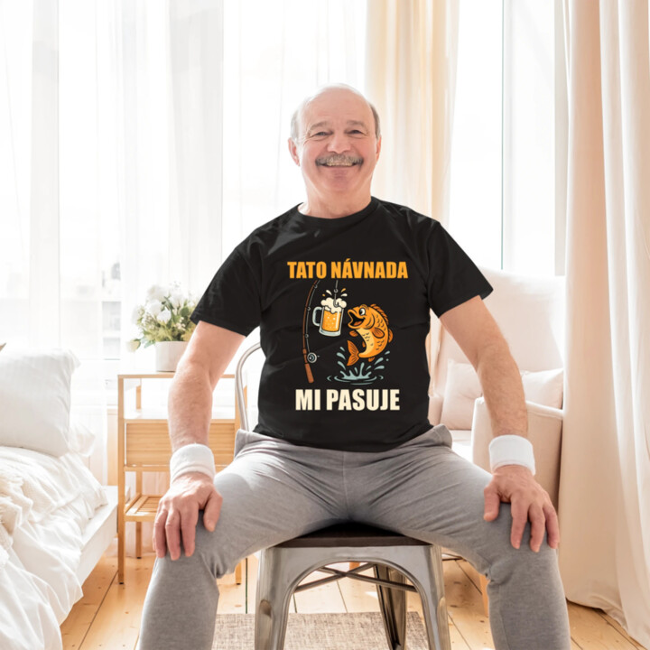 Tato návnada mi pasuje - pánské tričko s potiskem