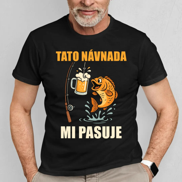 Tato návnada mi pasuje - pánské tričko s potiskem