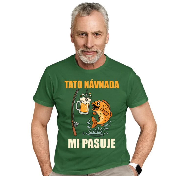 Tato návnada mi pasuje - pánské tričko s potiskem