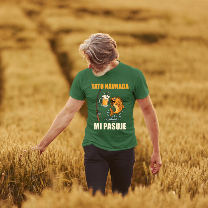 Tato návnada mi pasuje - pánské tričko s potiskem