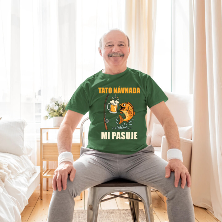 Tato návnada mi pasuje - pánské tričko s potiskem