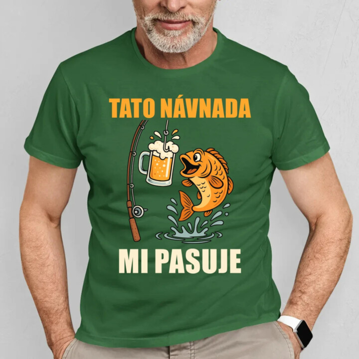Tato návnada mi pasuje - pánské tričko s potiskem
