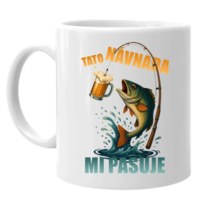 Tato návnada mi pasuje v2 - hrnek s potiskem