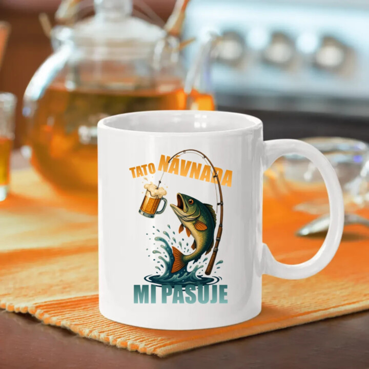 Tato návnada mi pasuje v2 - hrnek s potiskem