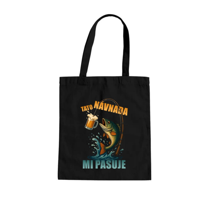 Tato návnada mi pasuje v2 - taška s potiskem