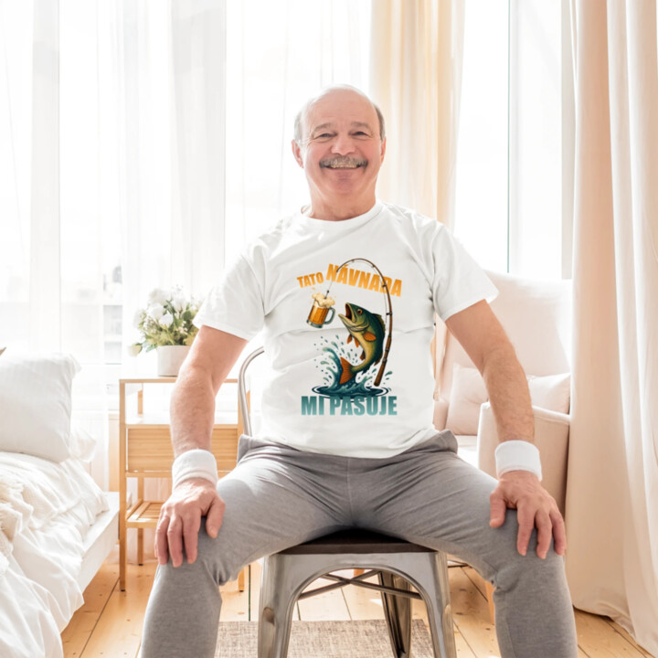 Tato návnada mi pasuje v2 - pánské tričko s potiskem