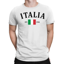 Italia - 1946 - Itálie - pánské tričko s potiskem