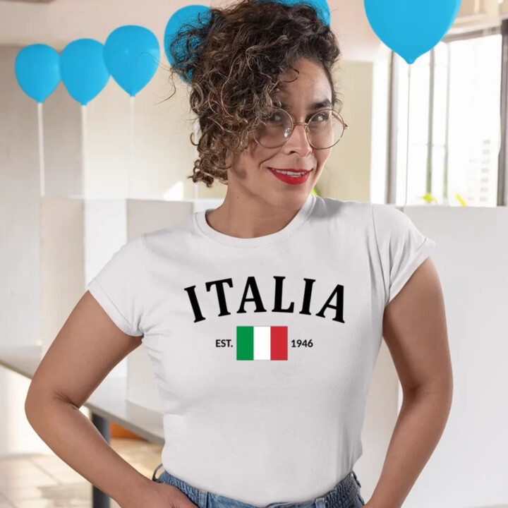 Italia - 1946 - Itálie  - dámské tričko s potiskem
