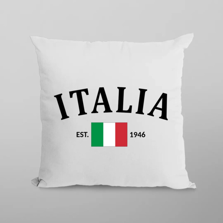 Italia - 1946 - Itálie - polštář s potiskem