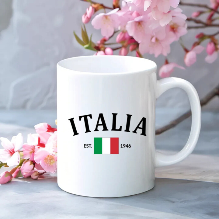 Italia - 1946 - Itálie - hrnek s potiskem