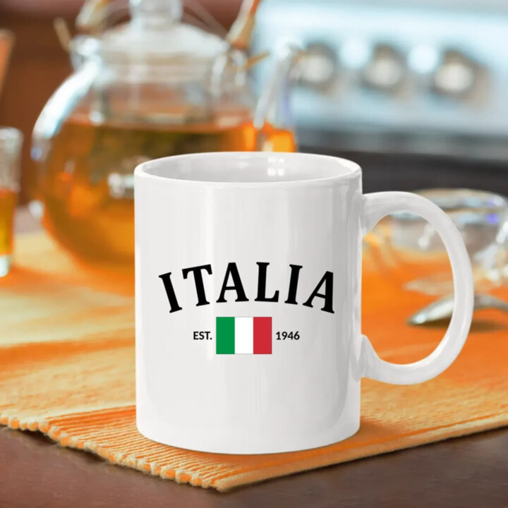 Italia - 1946 - Itálie - hrnek s potiskem