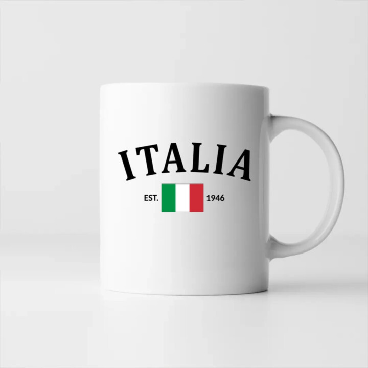 Italia - 1946 - Itálie - hrnek s potiskem