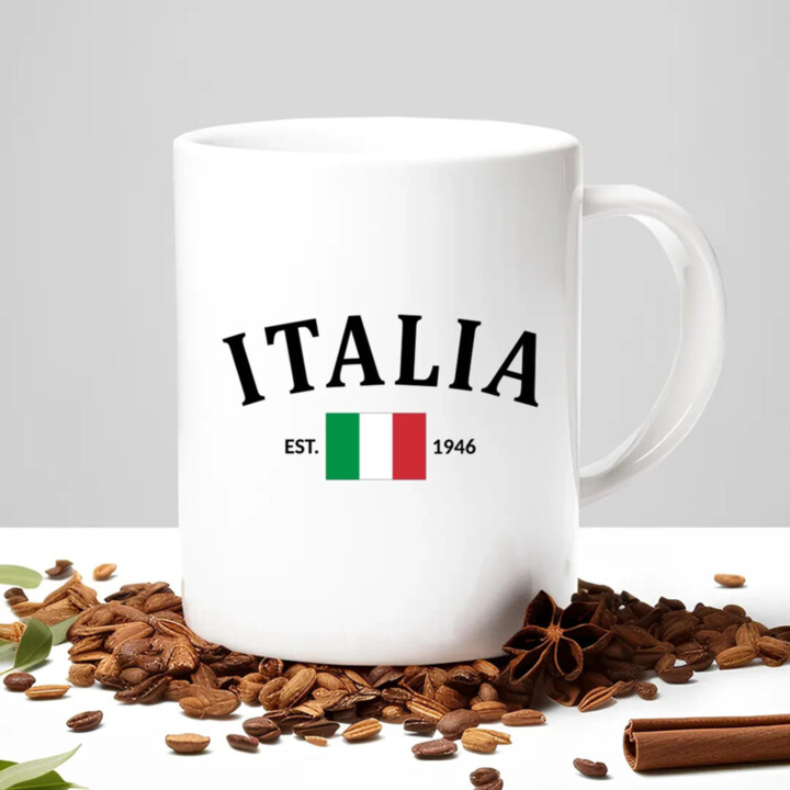 Italia - 1946 - Itálie - hrnek s potiskem
