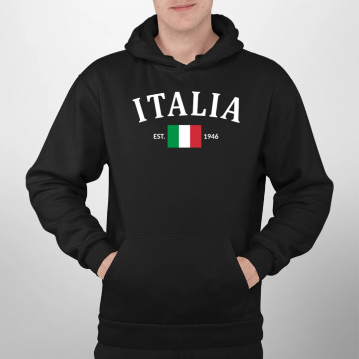 Italia - 1946 - Itálie - pánská mikina s potiskem