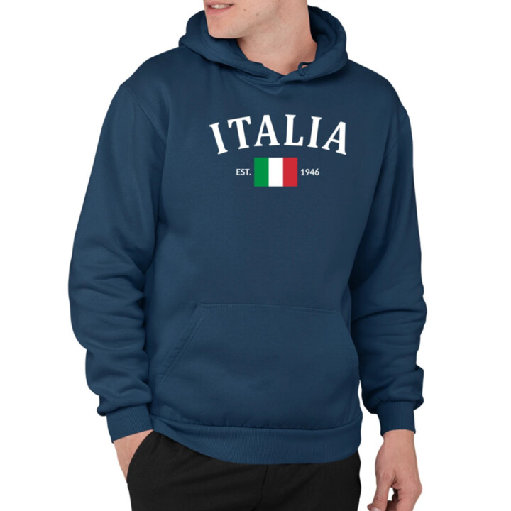 Italia - 1946 - Itálie - pánská mikina s potiskem