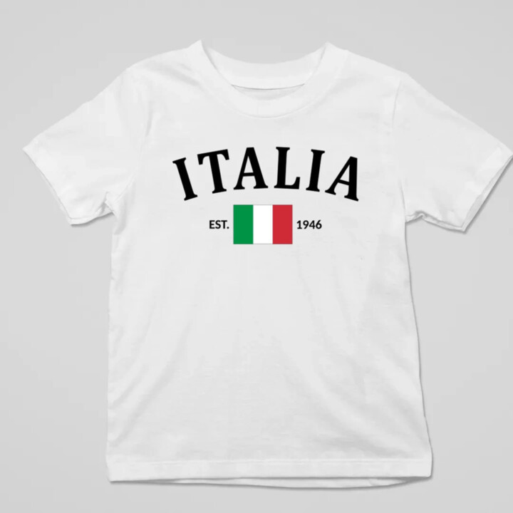 Italia - 1946 - Itálie - dětské tričko s potiskem