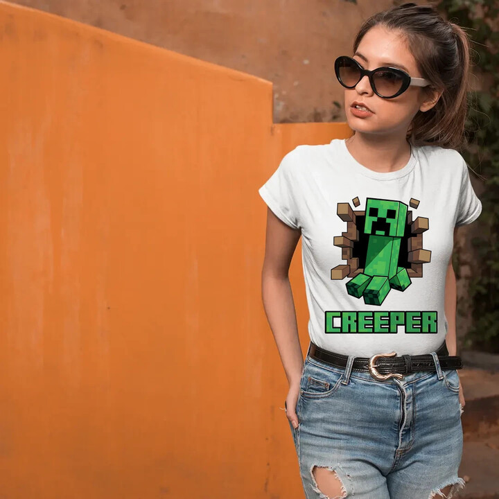 Creeper  - dámské tričko s potiskem