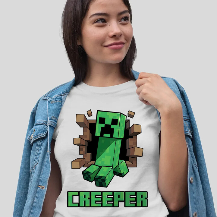 Creeper  - dámské tričko s potiskem