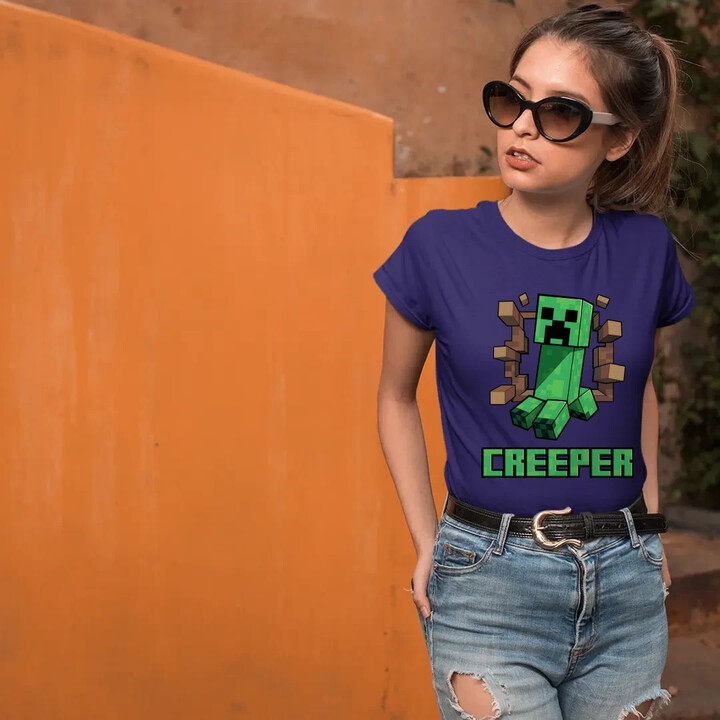 Creeper  - dámské tričko s potiskem