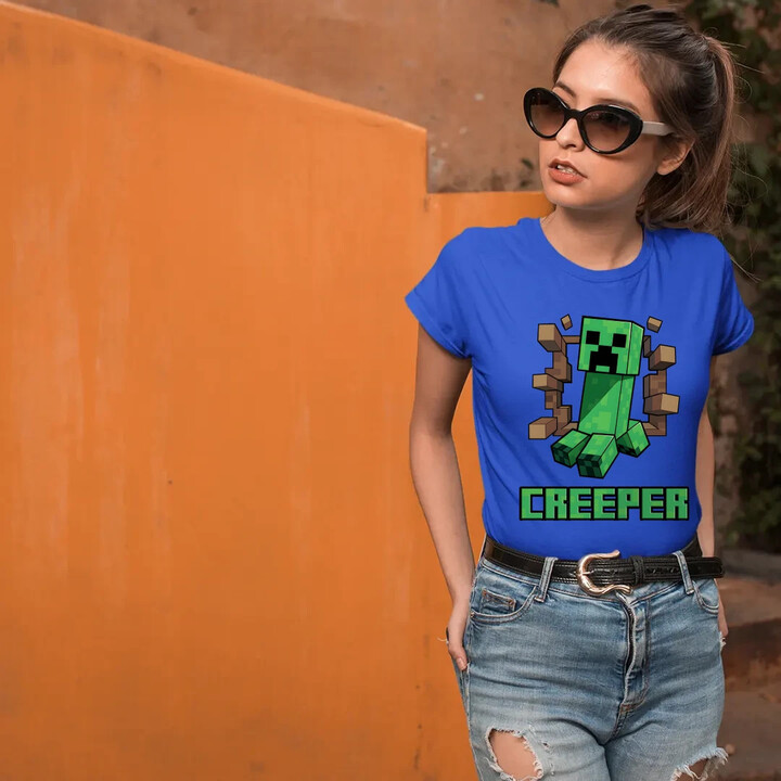 Creeper  - dámské tričko s potiskem