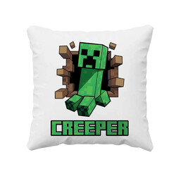 Creeper - polštář s potiskem pro fanoušky hry Minecraft