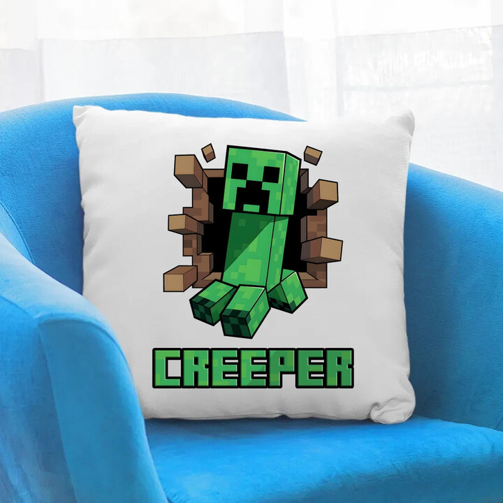 Creeper - polštář s potiskem