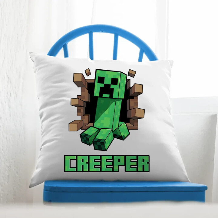 Creeper - polštář s potiskem