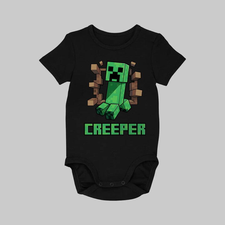 Creeper - dětské body s potiskem