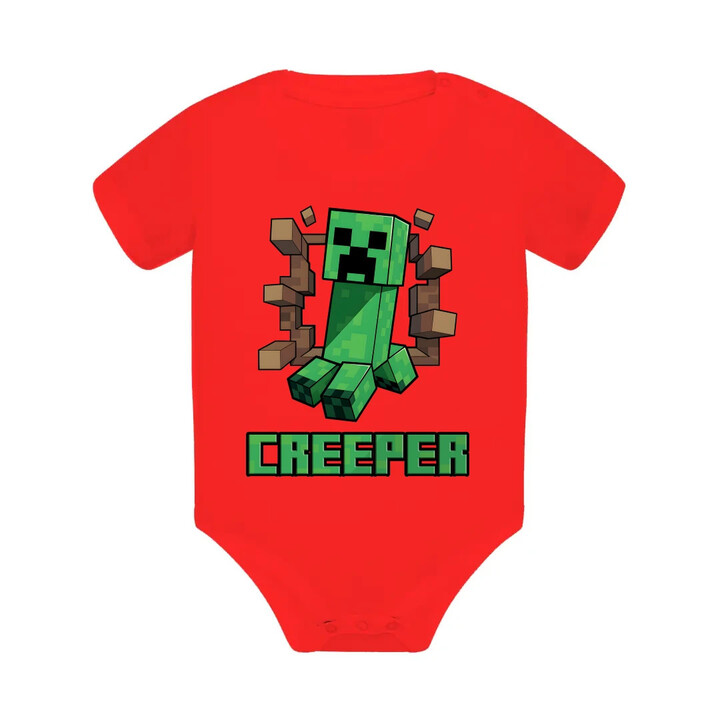 Creeper - dětské body s potiskem