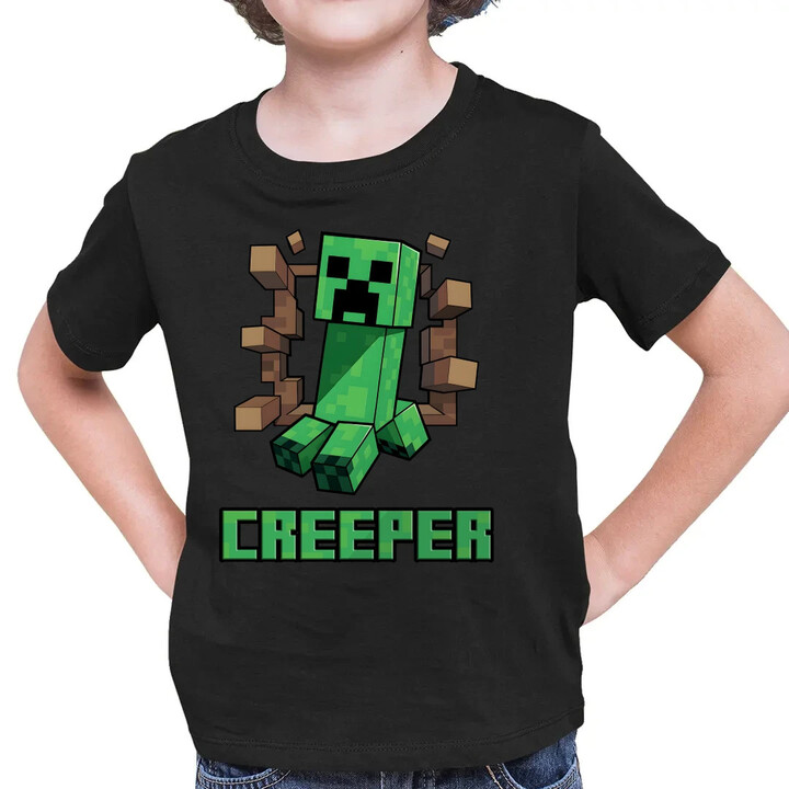 Creeper - dětské tričko s potiskem