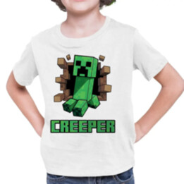 Creeper - dětské tričko s potiskem