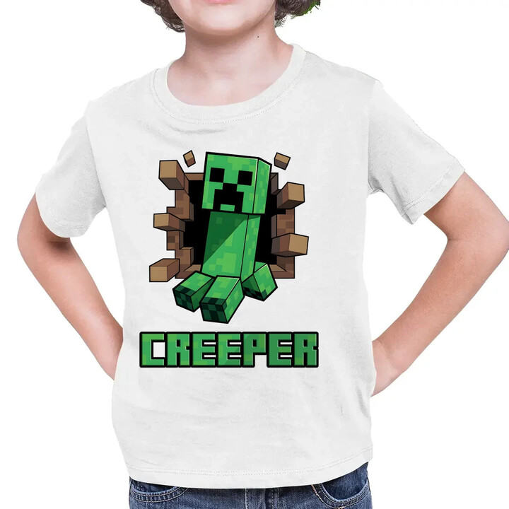 Creeper - dětské tričko s potiskem