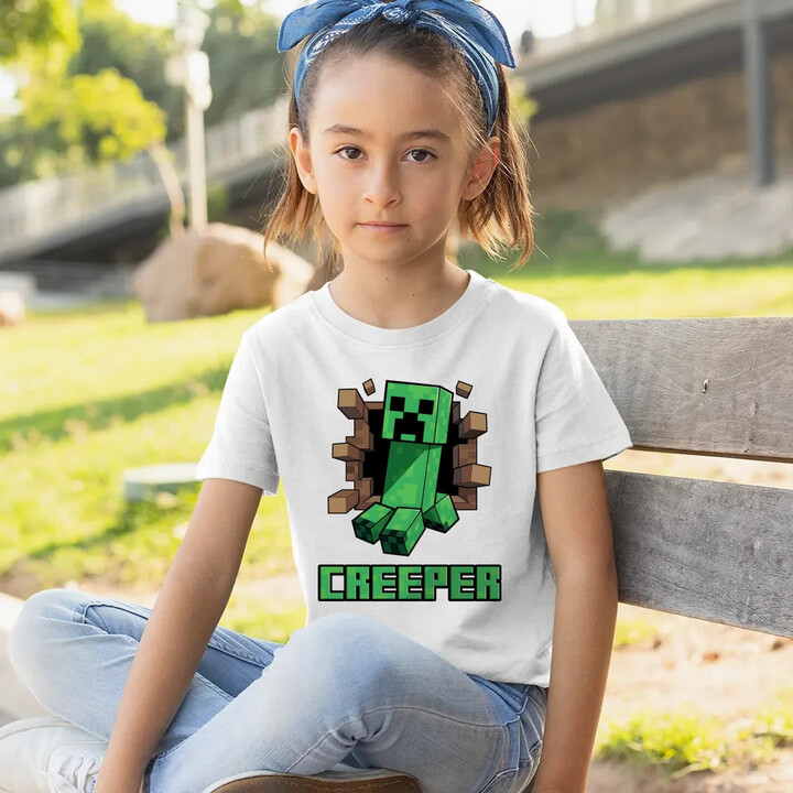 Creeper - dětské tričko s potiskem