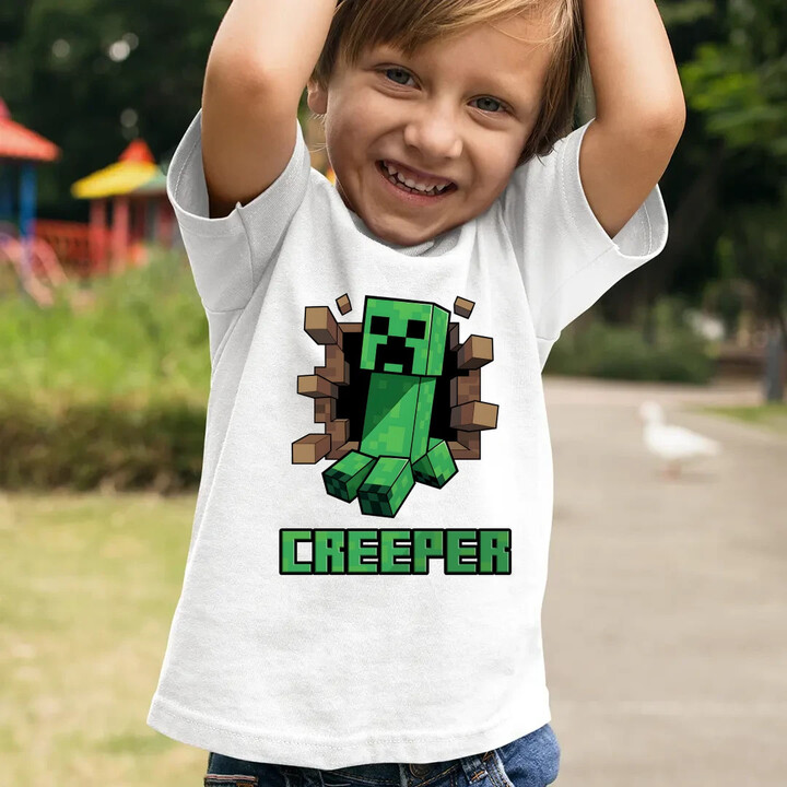 Creeper - dětské tričko s potiskem