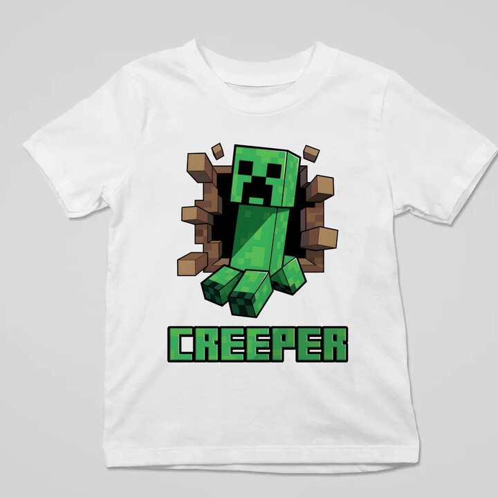 Creeper - dětské tričko s potiskem