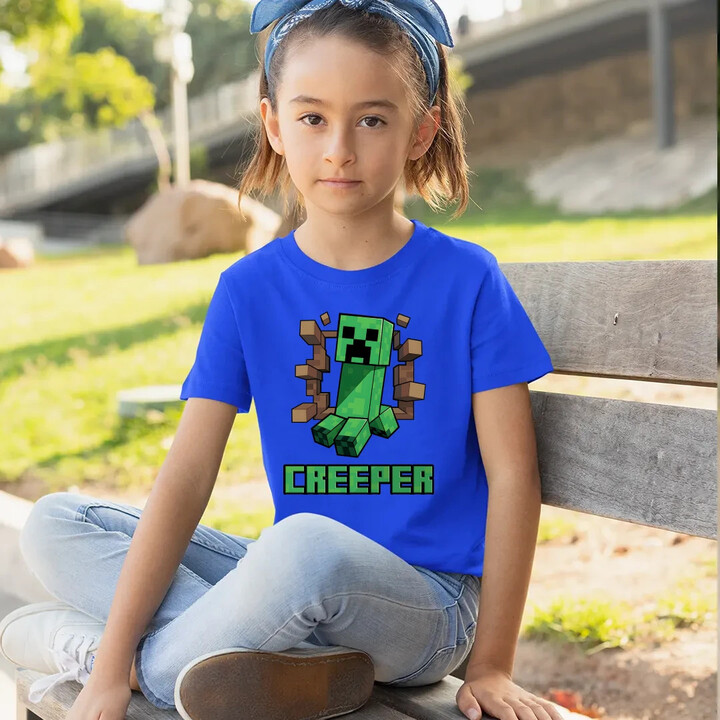 Creeper - dětské tričko s potiskem