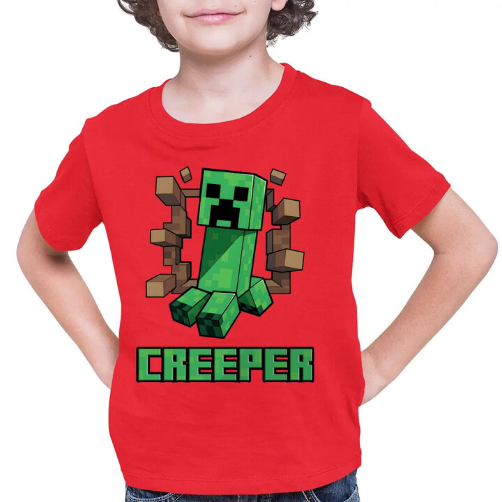 Creeper - dětské tričko s potiskem