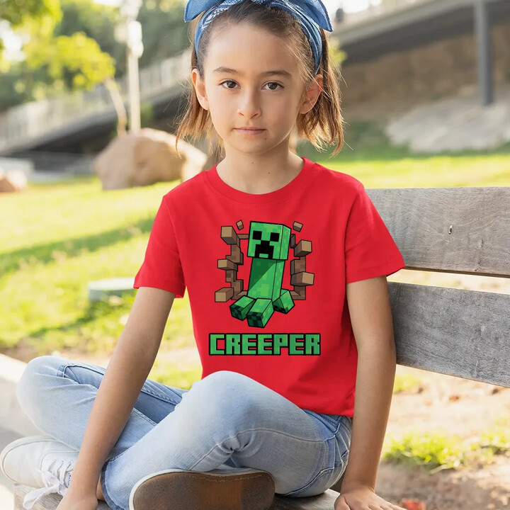 Creeper - dětské tričko s potiskem